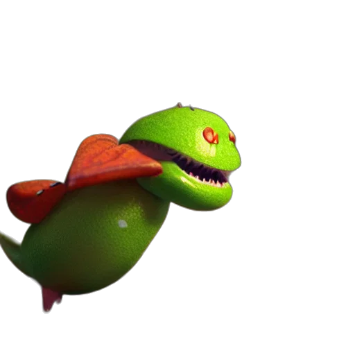 creature, dragon, staff, hat transparent PNG cut-out