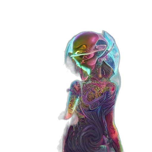 dress, robot, mask, creature transparent PNG cut-out