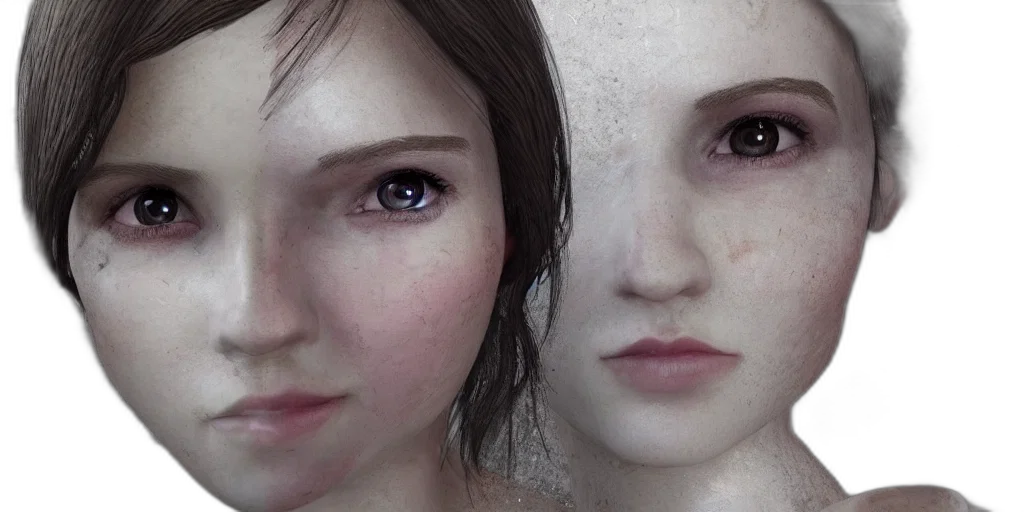 face, mask, photorealistic, 3d render transparent PNG cut-out
