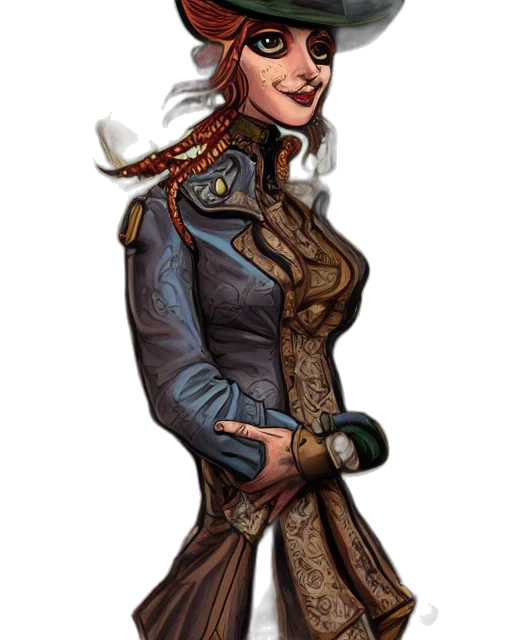 staff, jacket, concept art, fantasy art transparent PNG cut-out