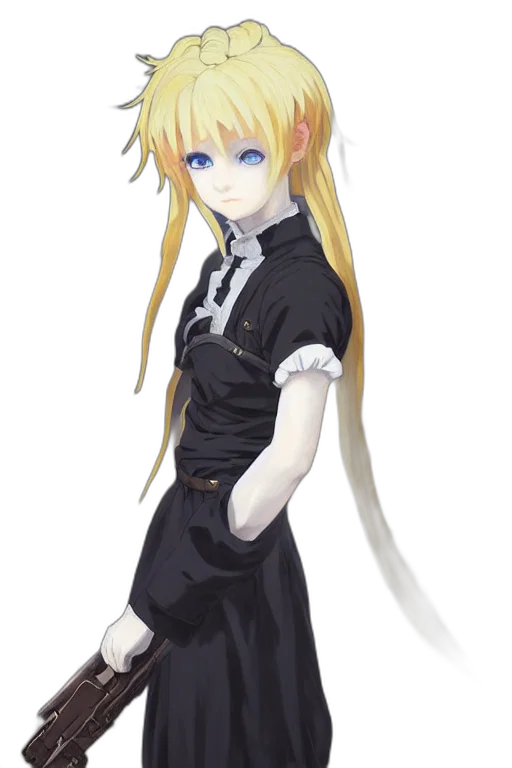 staff, dress, animal, anime transparent PNG cut-out