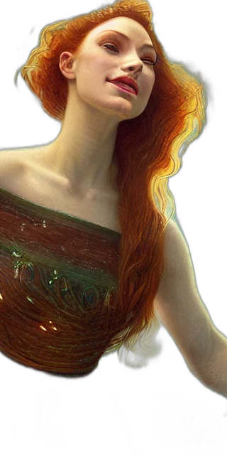 dress, hair, crown, face transparent PNG cut-out