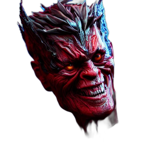 mask, face, creature, staff transparent PNG cut-out