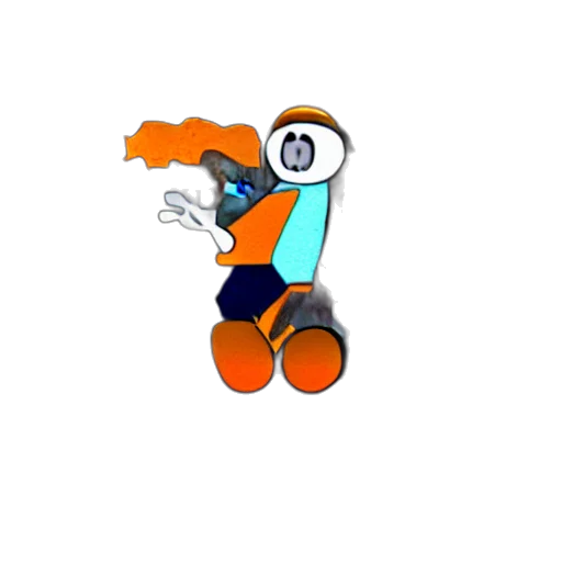 robot, staff, jewelry, jacket transparent PNG cut-out