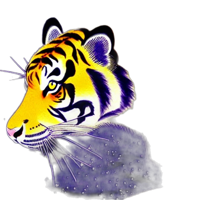 animal, photorealistic, concept art, watercolor transparent PNG cut-out