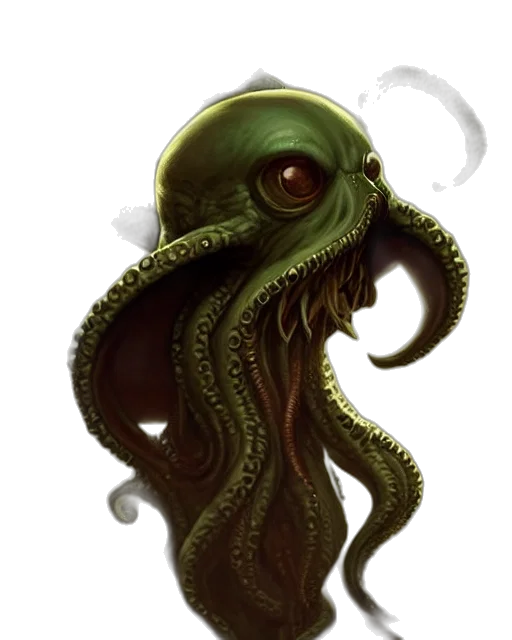 creature, staff, animal, mask transparent PNG cut-out