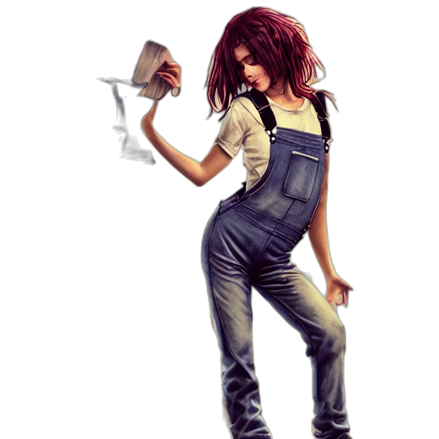 weapon, staff, robot, concept art transparent PNG cut-out