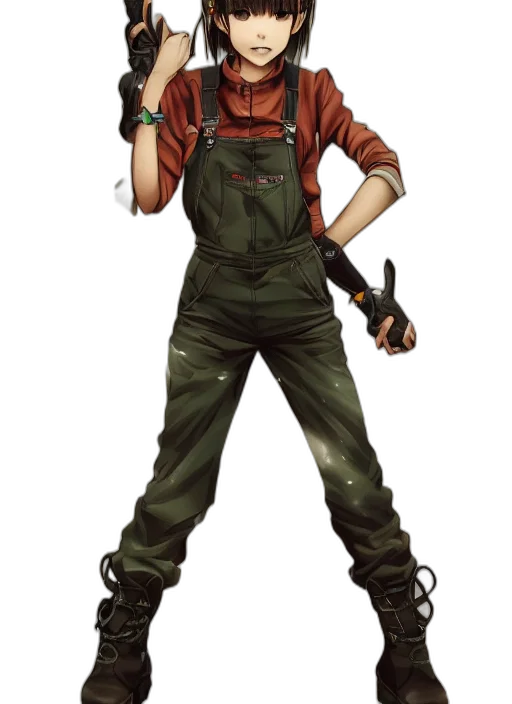 staff, weapon, jacket, concept art transparent PNG cut-out