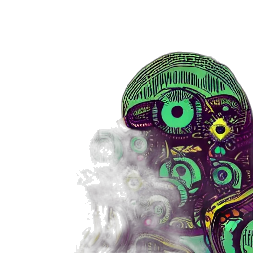 mask, robot, face, crown transparent PNG cut-out