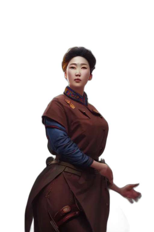 staff, dress, face, jacket transparent PNG cut-out