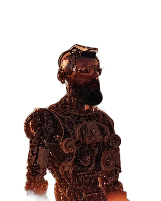 robot, staff, mask, face transparent PNG cut-out