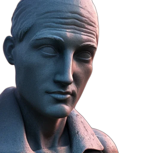 face, 3d render, photorealistic, portrait transparent PNG cut-out