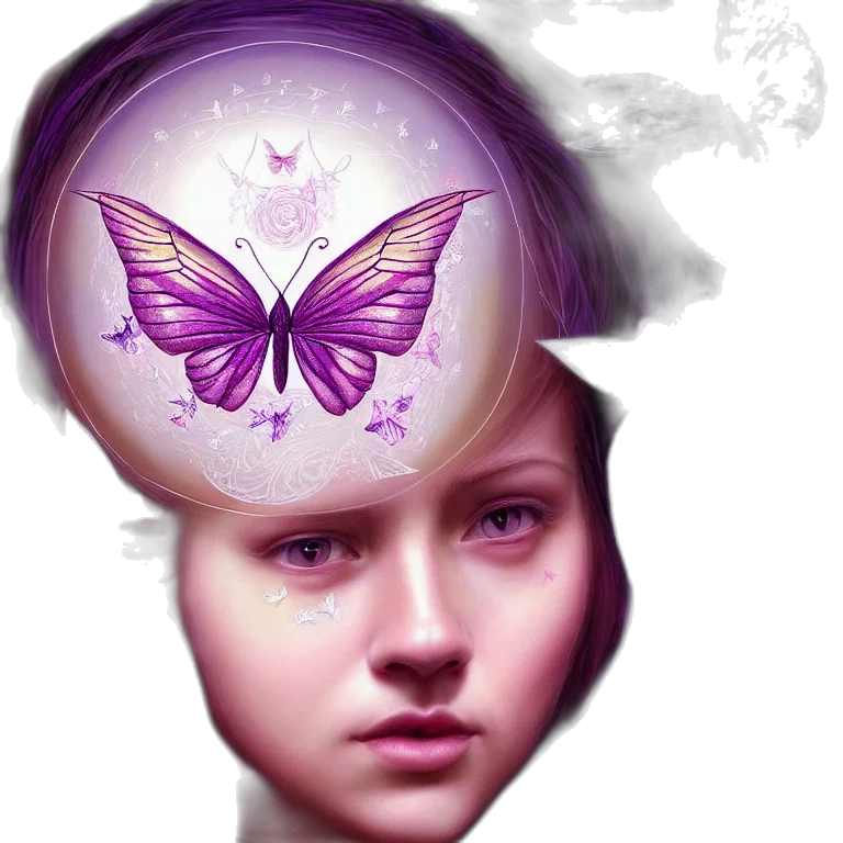 crown, face, mask, creature transparent PNG cut-out
