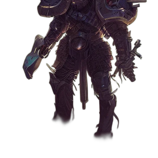 creature, robot, weapon, staff transparent PNG cut-out