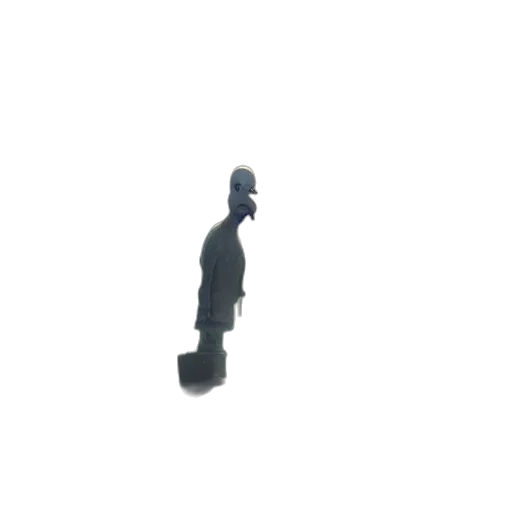 robot, staff, hat, umbrella transparent PNG cut-out