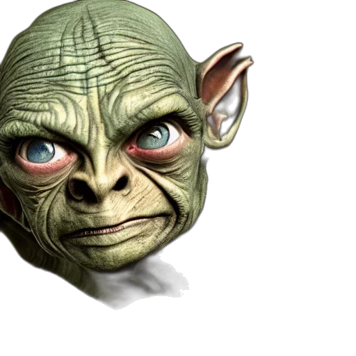 mask, face, creature, staff transparent PNG cut-out