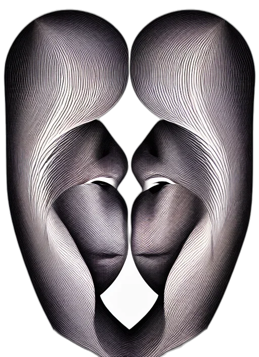 shoes, mask, hair, face transparent PNG cut-out