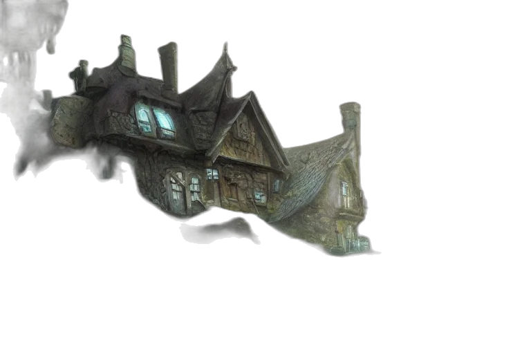 building, dragon, mask, weapon transparent PNG cut-out