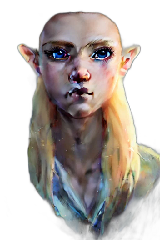 face, dragon, creature, staff transparent PNG cut-out