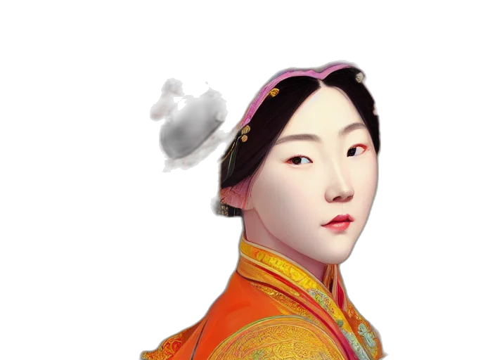 face, staff, mask, dragon transparent PNG cut-out