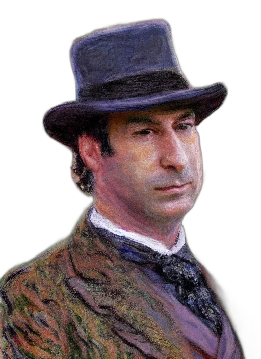 hat, face, staff, photorealistic transparent PNG cut-out