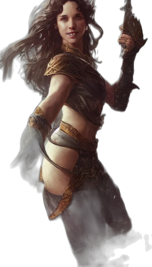sword, weapon, staff, dress transparent PNG cut-out