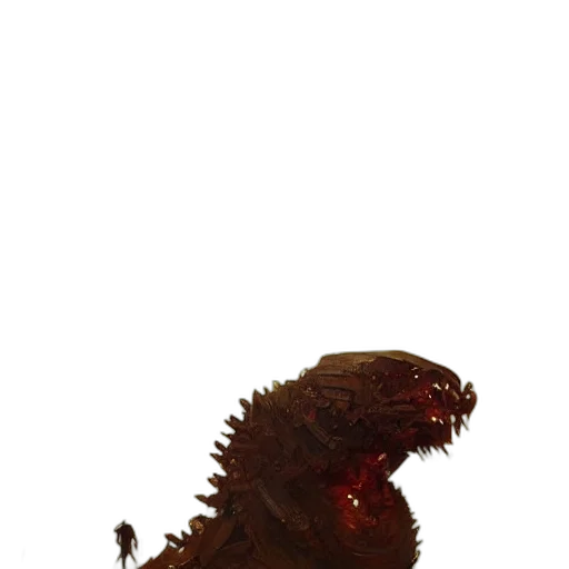 creature, dragon, animal, staff transparent PNG cut-out