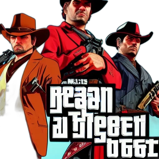 comic book art, concept art, pixel art, gta transparent PNG cut-out