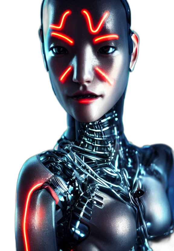 robot, jewelry, face, mask transparent PNG cut-out