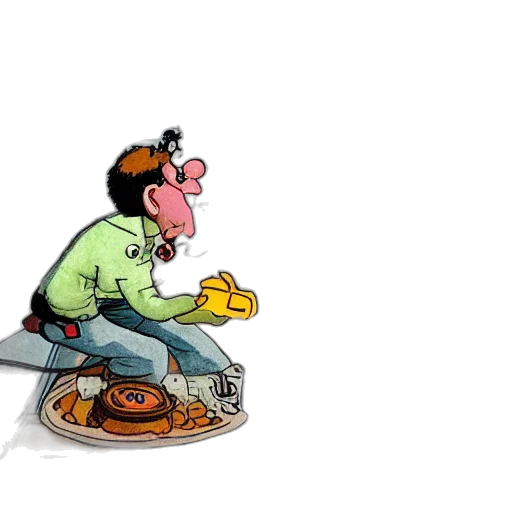 food, concept art, cartoon, 3d render transparent PNG cut-out