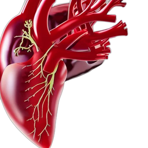 3d render, close, anatomical, model transparent PNG cut-out
