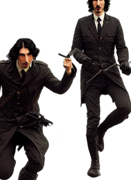 staff, jacket, concept art, painting transparent PNG cut-out