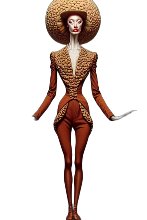 dress, staff, robot, mask transparent PNG cut-out