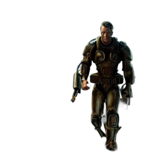 weapon, robot, jacket, sword transparent PNG cut-out
