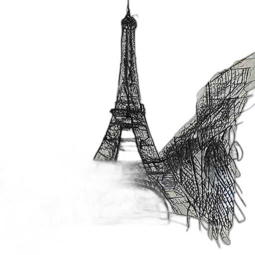 building, dress, concept art, 3d render transparent PNG cut-out