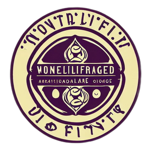 logo, gin, distillery, named transparent PNG cut-out