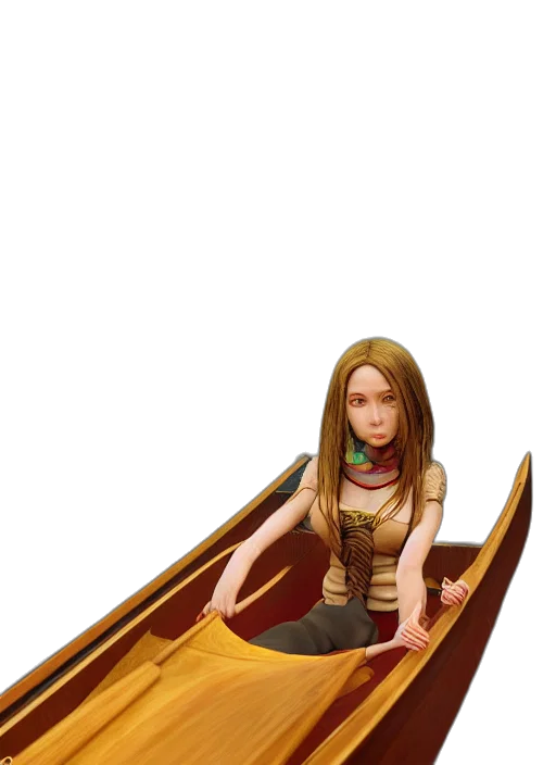 fantasy art, concept art, 3d render, pixel art transparent PNG cut-out