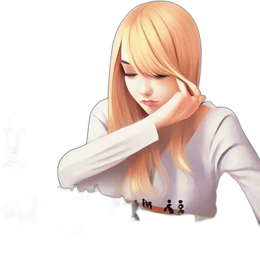 jewelry, staff, face, photorealistic transparent PNG cut-out