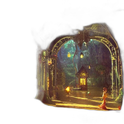 crown, mask, concept art, fantasy art transparent PNG cut-out