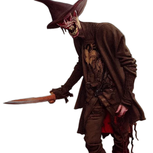 staff, mask, hat, weapon transparent PNG cut-out