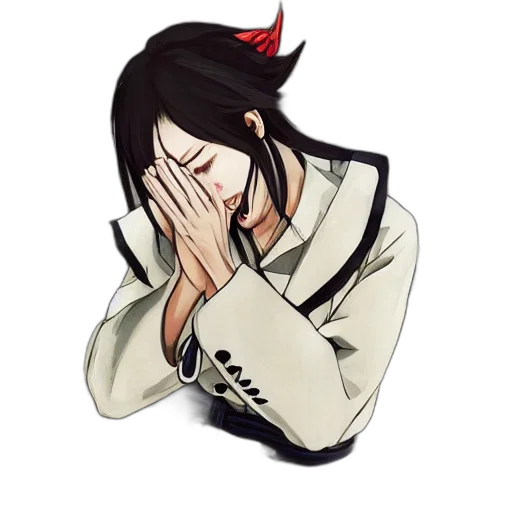 jacket, staff, mask, face transparent PNG cut-out