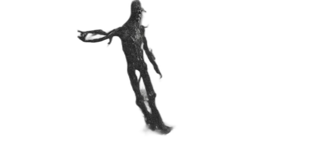 creature, staff, robot, hair transparent PNG cut-out