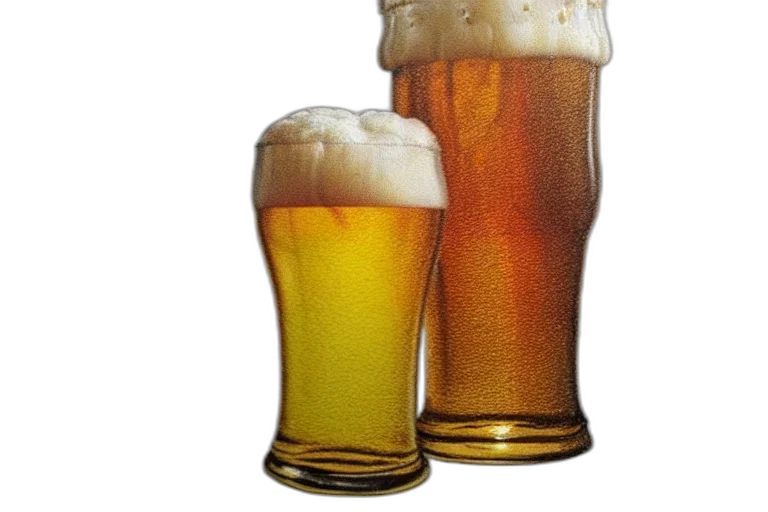 food, crown, bottle, photorealistic transparent PNG cut-out