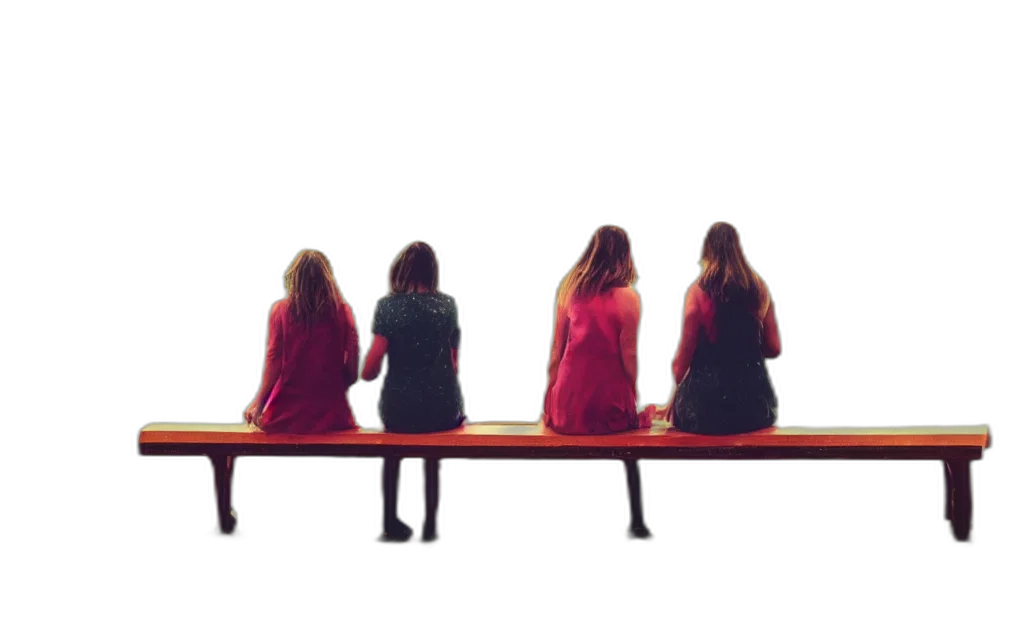 staff, furniture, dress, hair transparent PNG cut-out