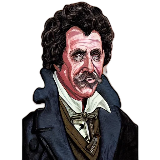 face, mask, cartoon, photorealistic transparent PNG cut-out