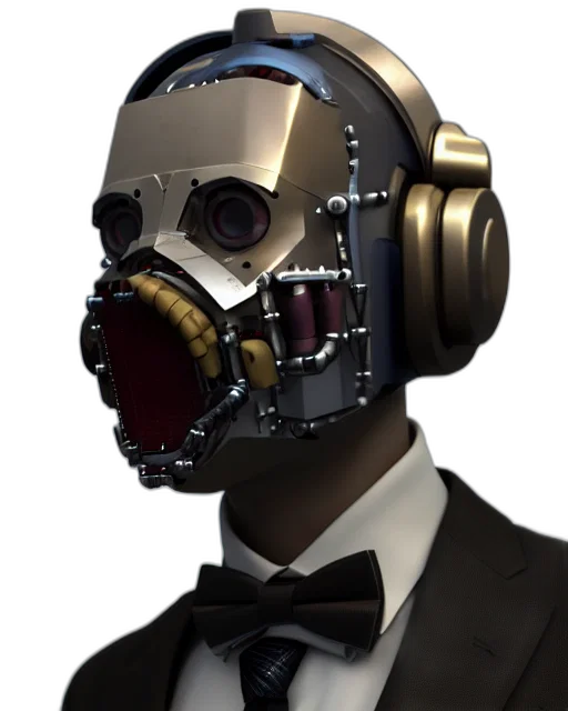mask, robot, face, weapon transparent PNG cut-out