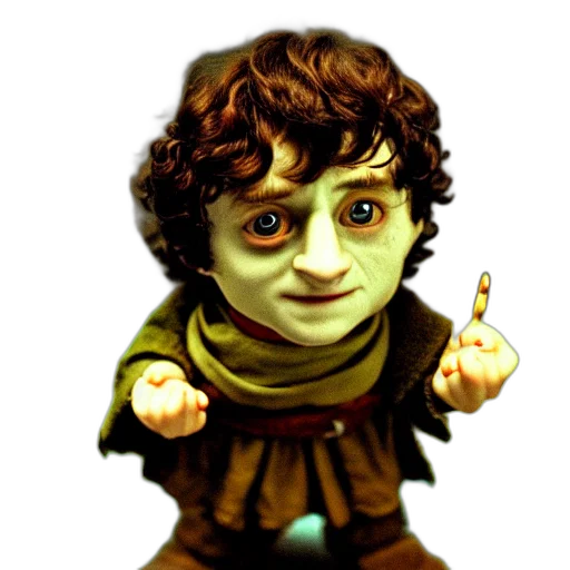 face, staff, mask, creature transparent PNG cut-out