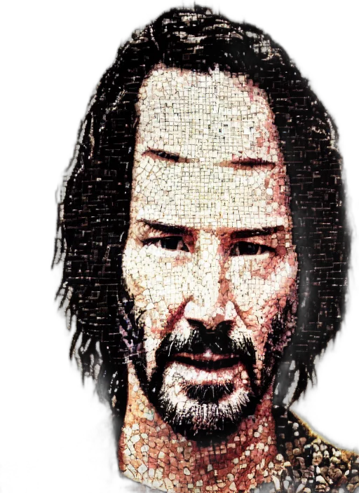 face, hair, robot, jacket transparent PNG cut-out