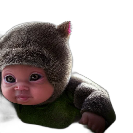 creature, hat, animal, face transparent PNG cut-out