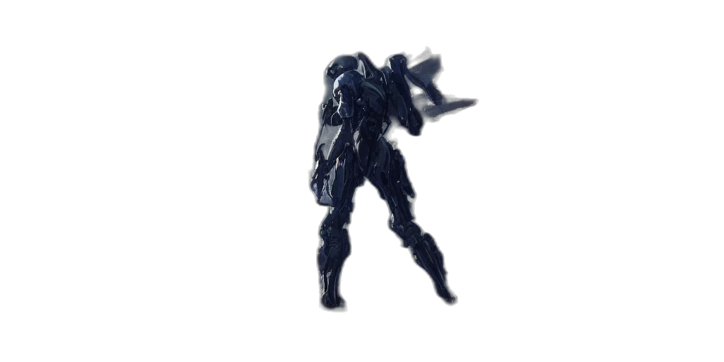 robot, weapon, creature, sword transparent PNG cut-out